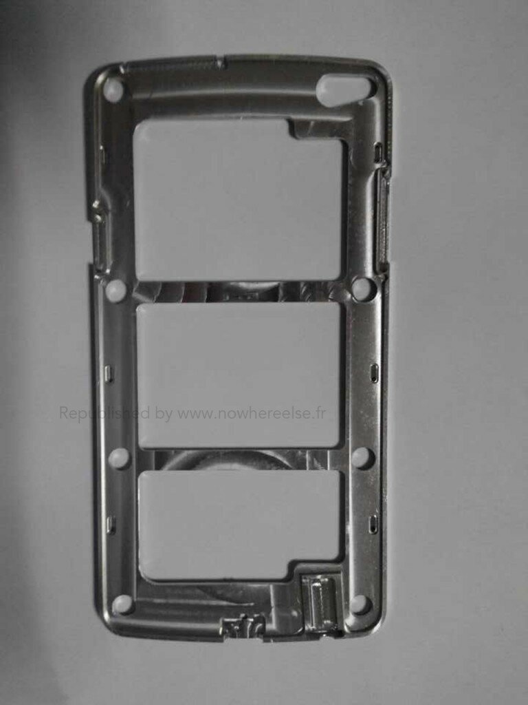 Chasis de Aluminio del próximo Samsung Galaxy S5